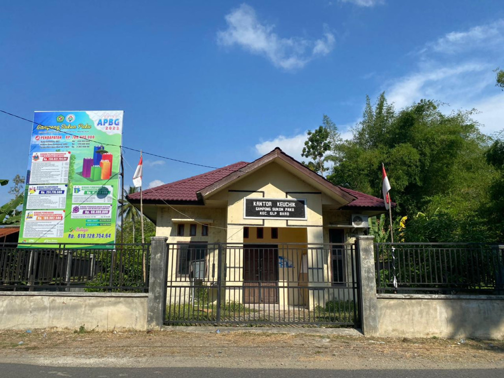 Kantor Geuchik Gampong Sukon Paku